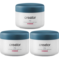 Creator Fix Strong Quick-Dry Wax 100ml x 3