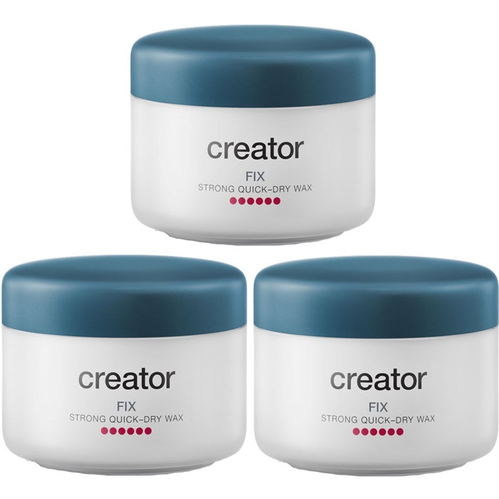 Creator Fix Strong Quick-Dry Wax 100ml x 3