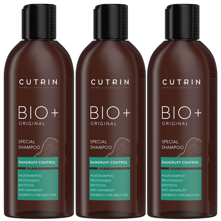 Cutrin BIO+ Special Shampoo Original 200ml x 3