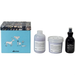 Davines Love Smoothing Gift Set med Oi All in One Milk