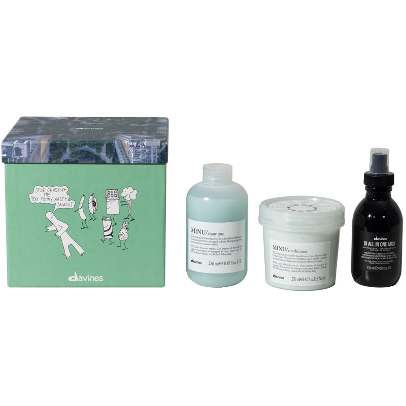 Davines Minu Gift Set med 3 produkter