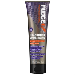 Fudge Clean Blonde Damage Rewind Violet Shampoo 250ml