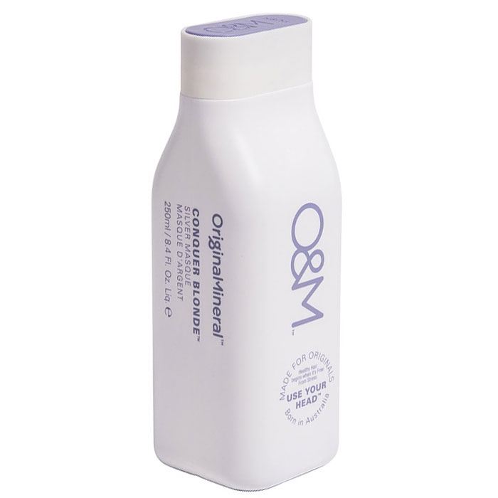 O&M Conquer Blonde Silver Masque 250ml