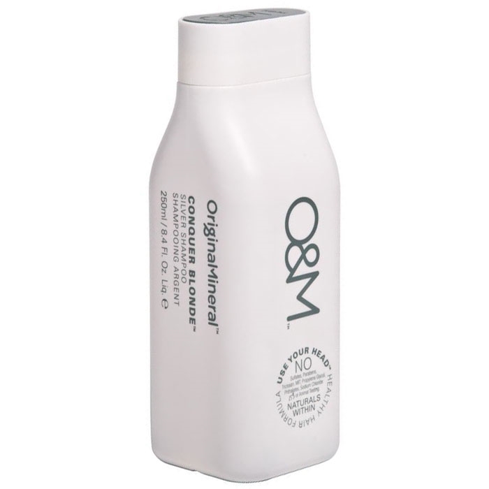 O&M Conquer Blonde Silver Shampoo 250ml