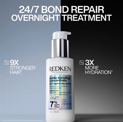 Redken Acidic Bonding Concentrate 24/7 Night & Day Serum 100ml