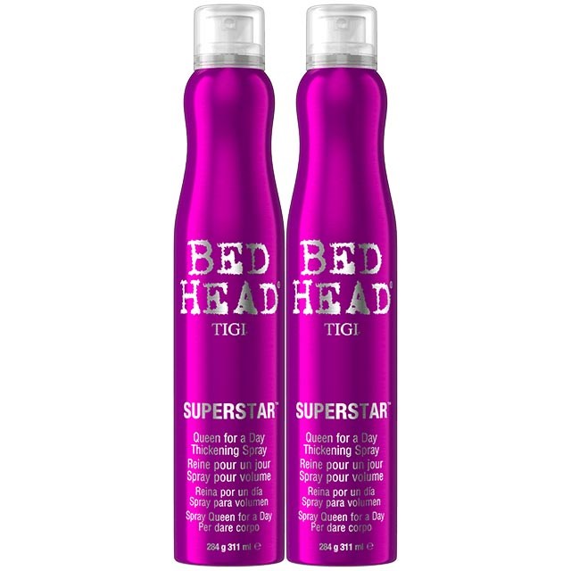 Tigi superstar отзывы. Tigi Bed head Queen for a Day thickening Spray. Bed head спрей для объема волос Queen for a Day. Tigi Superstar Queen for a Day. Tigi Bed head self absorbed.